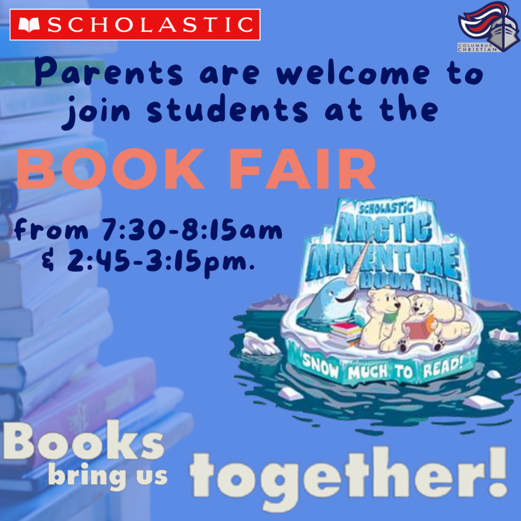 book fair with families
